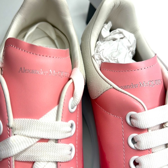 Alexander McQueen Pink Ombré Sneakers New in Box - Picture 5 of 6